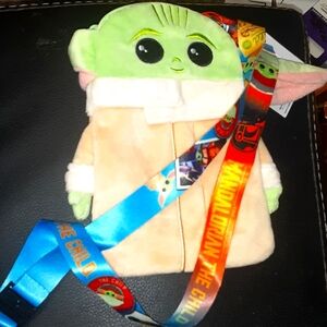 STAR WARS LUCASFILM THE CHILD GROGU LANYARD MINT CONDITION